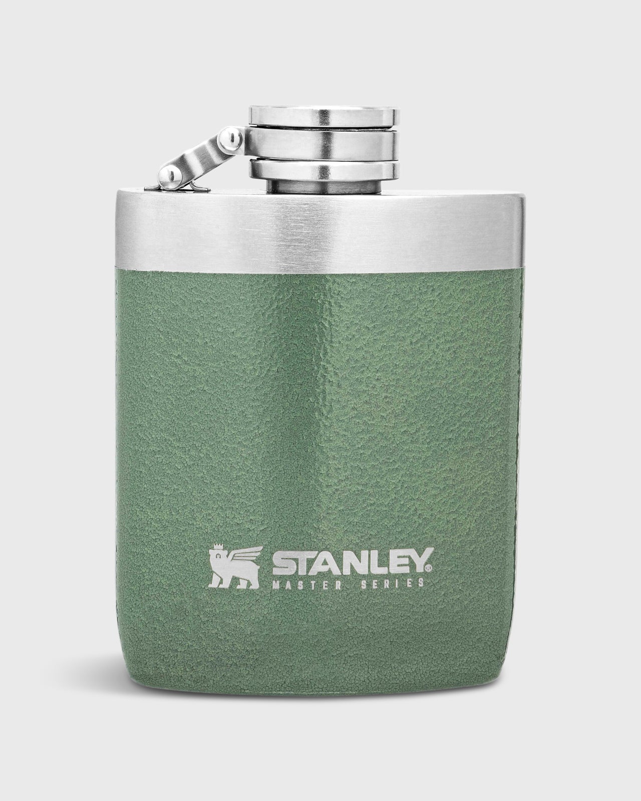 Master Unbreakable Hip Flask in Hammertone Green