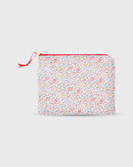 Load image into Gallery viewer, Small Zip Pouch in Katie &amp; Millie Liberty Fabric
