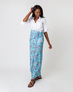 Load image into Gallery viewer, Ashley Pareo in Turquoise Jannah Liberty Fabric
