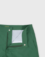Load image into Gallery viewer, Zip-Front Mid-Length Swim Short in Pine Nylon

