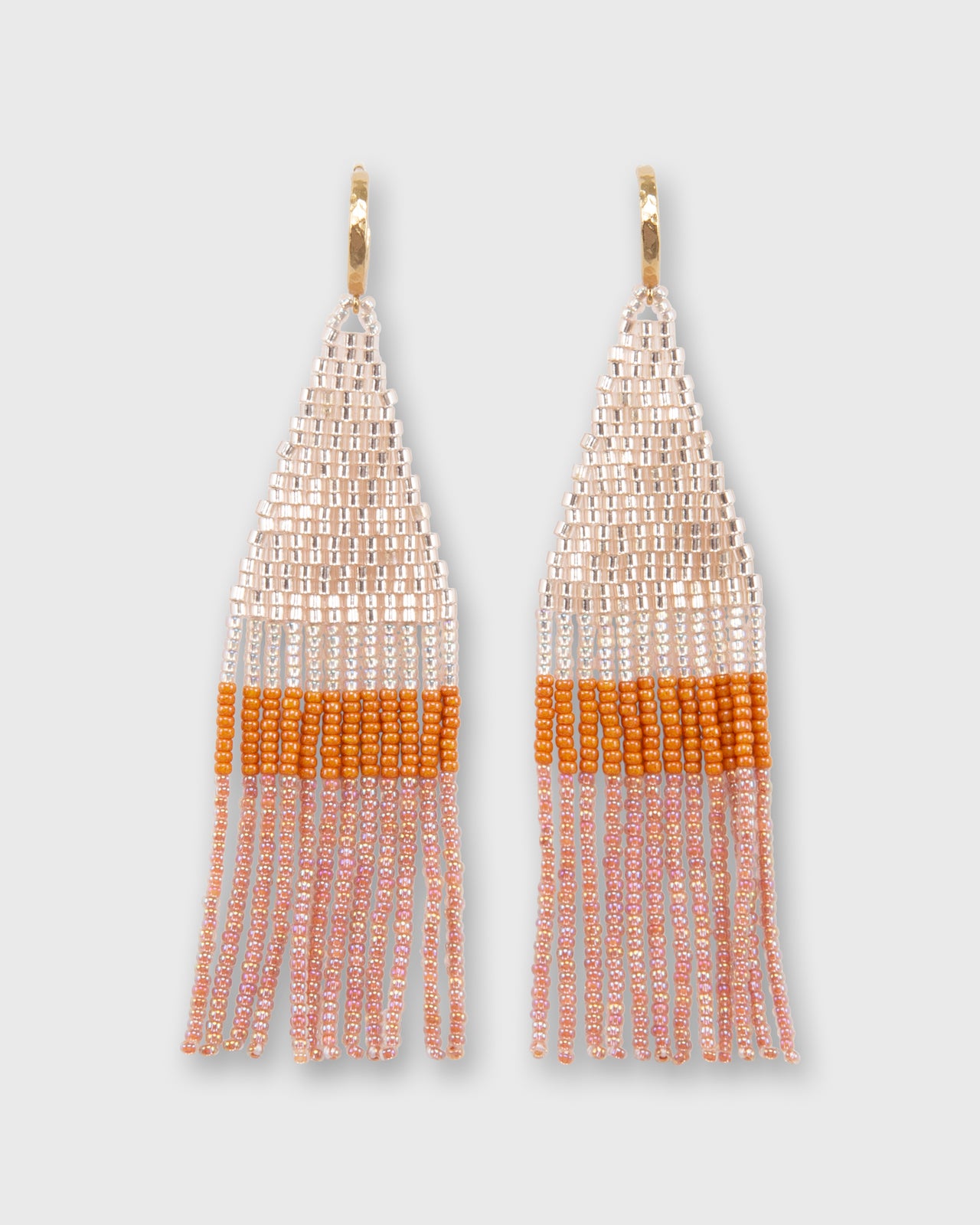 Franja Earrings in Blush