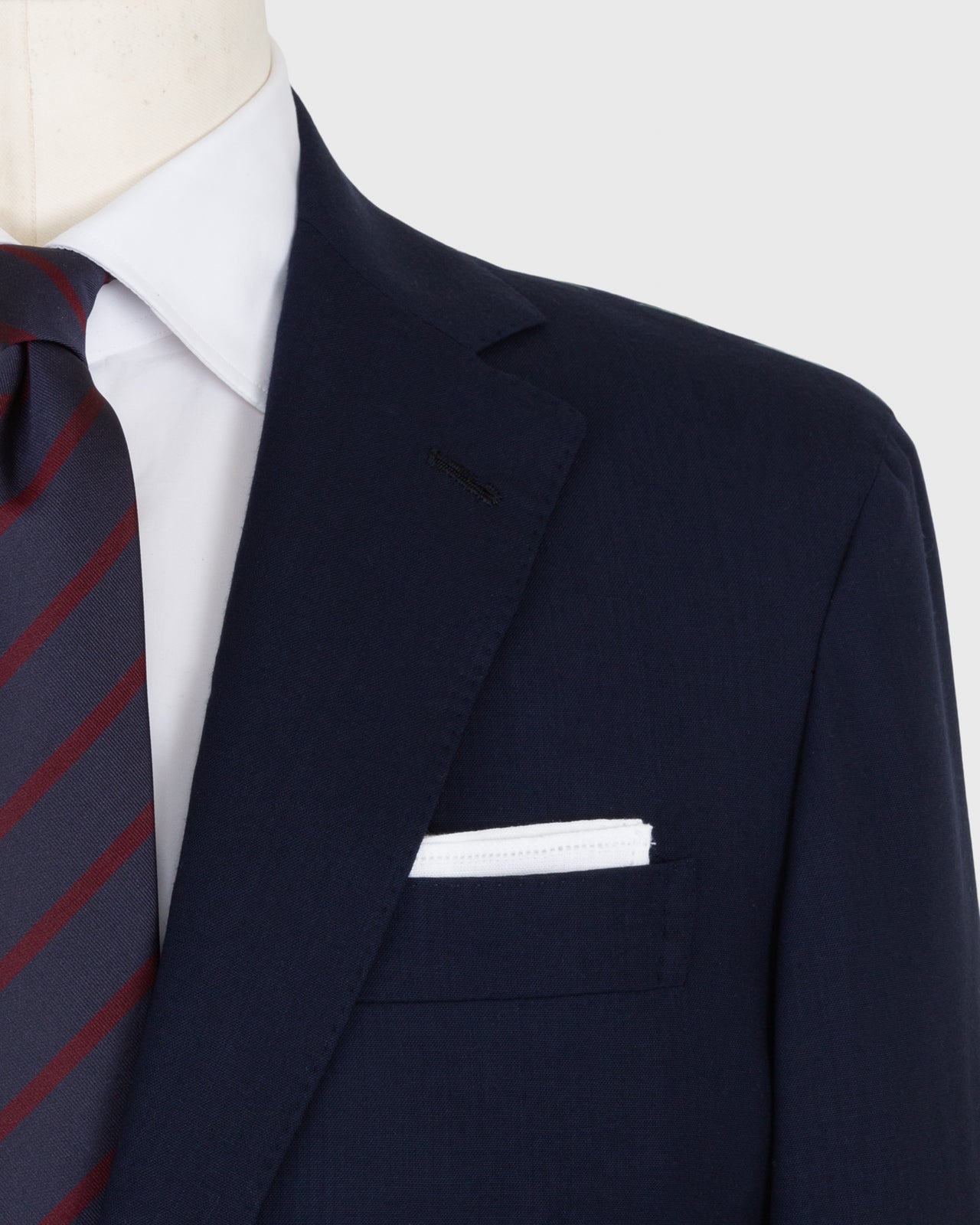 Kincaid No. 4 Suit in Navy Escorial Wool Plainweave