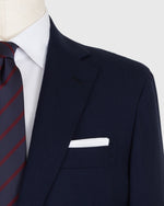 Load image into Gallery viewer, Kincaid No. 4 Suit in Navy Escorial Wool Plainweave

