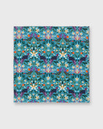 Load image into Gallery viewer, Anyway Scarf in Baby Blue Multi Forbidden Orchard Liberty Fabric Silk
