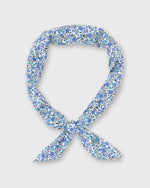 Load image into Gallery viewer, Anyway Scarf in Blue Multi Queen's Gallery Liberty Fabric
