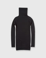 Load image into Gallery viewer, Superfine Funnel-Neck Sweater Black Cashmere
