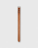Load image into Gallery viewer, One-Piece Watch Strap in Cognac Sharkskin
