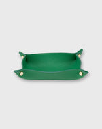 Load image into Gallery viewer, Soft Medium Rectangle Tray in Kelly Leather
