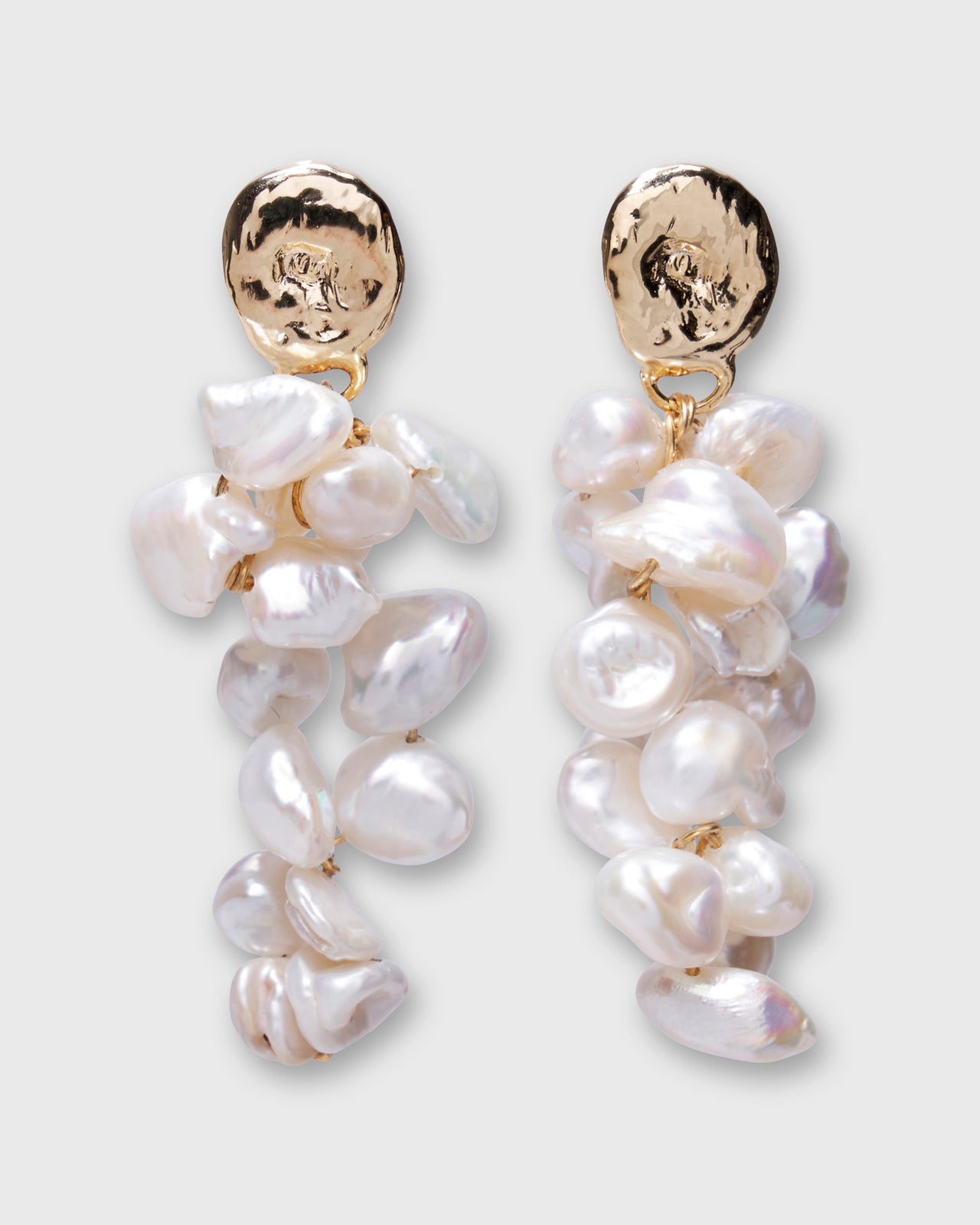 Maison Earrings in White