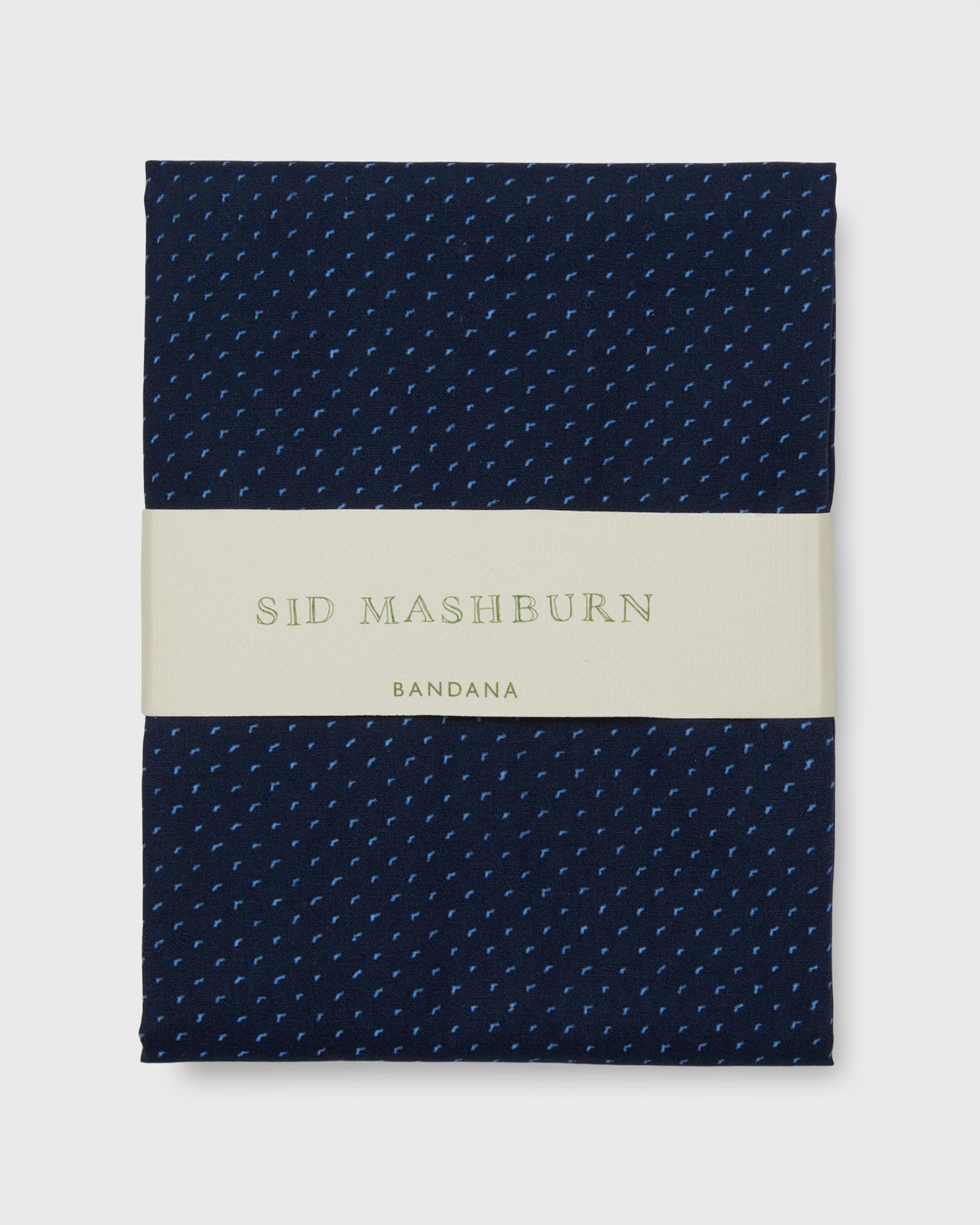 Bandana in Navy/Sky V-Dot