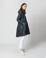 Load image into Gallery viewer, Midi Jacket with Removable Hood in New Blu

