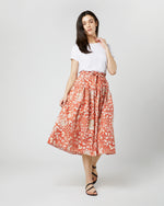 Load image into Gallery viewer, Fernanda Skirt in Orange Blossom Trailing Lotus
