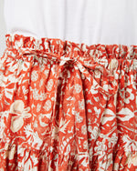 Load image into Gallery viewer, Fernanda Skirt in Orange Blossom Trailing Lotus
