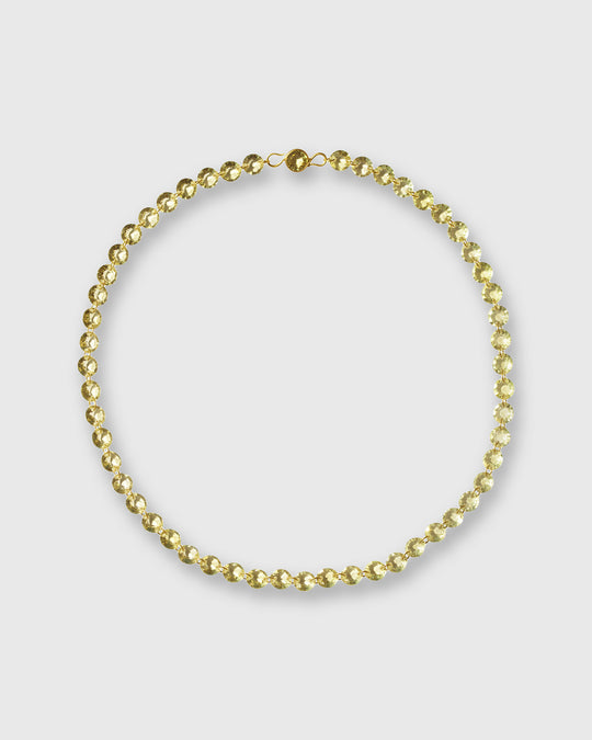 Small Lady Like Necklace in Lemon Quartz