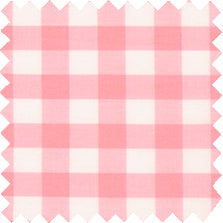 Made-to-Order Fabric in Pink Gingham Poplin