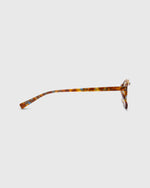 Load image into Gallery viewer, Board Stiff Reading Glasses Spotty Tortoise with Blue
