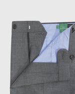 Load image into Gallery viewer, Dress Trouser Mid-Grey Lightweight Twill
