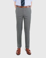 Load image into Gallery viewer, Dress Trouser Oxford Grey Lightweight Twill
