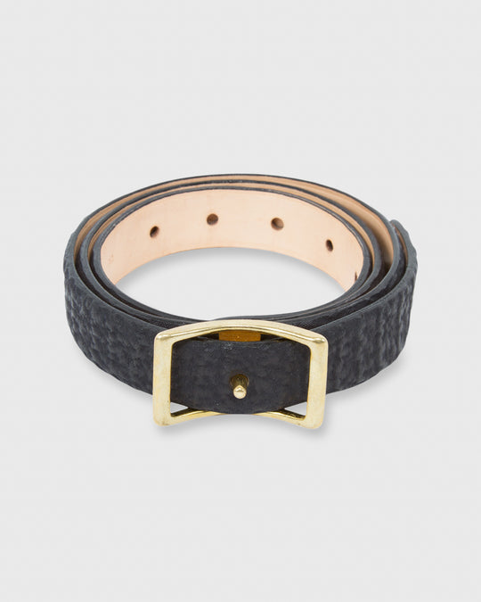 1" Conroy Belt Black Sharkskin
