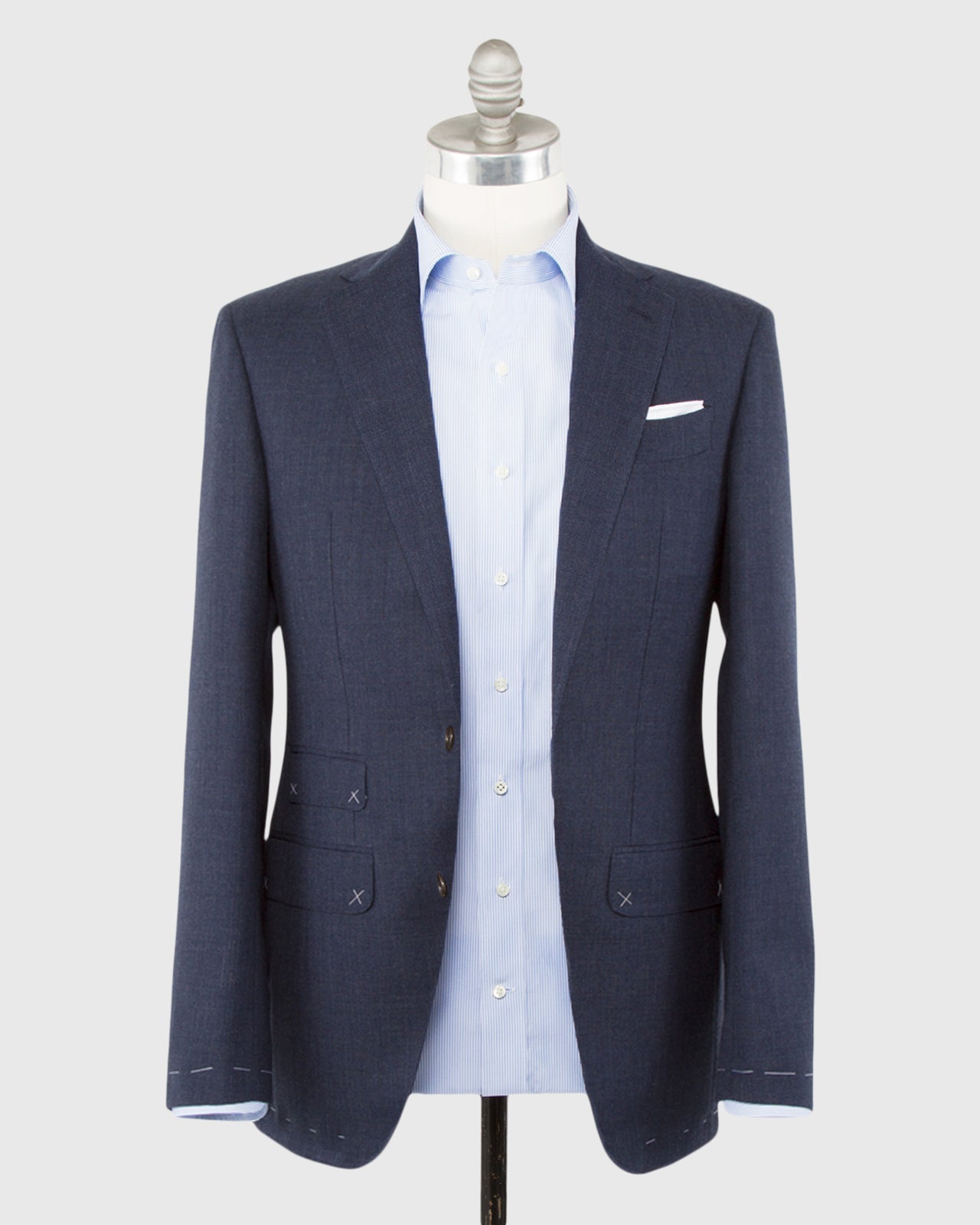 Kincaid No. 3 Suit Air Force Blue High-Twist
